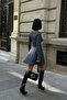 Square Neck Long Sleeve Mini Dress JT9044 - 3