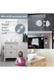 Child Baby Safety Multi-Purpose Lock Cabinet Door Drawer White Goods Safety 10 Pieces - White - 7