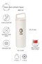 White Thermos with Stainless Steel Holder 480 ml No:52