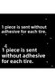 Pvc Rubber 4 Pieces Dunlop Tire Lettering - 5