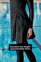 Connectable Lycra Skirt Pareo Black Rp005-02 Remsa Swimsuit - 5
