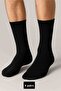 4 Pairs Socks Solid Color Cotton Socket Long Unisex
