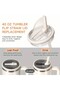 Compatible with Quencher, 1.18 Liter Spill-Proof Leak-Proof Plastic Lid with Straw, 1 Piece - 4