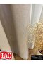 Dream Sand Beige Color - Linen 1/3 Sik Pleat Background Curtain - 2