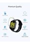 واقي شاشة لساعة Xiaomi Redmi Watch 5 Active متوافق مع إطار أسود منحني بتغطية كاملة - 3