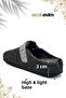 Women's Winter House Slippers – Warm, Lightweight and Durable Stylish Plush Slippers Smoked Gray - 7