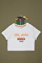 Boy's White Crew Neck T-Shirt 50295397-Vr013 - 3