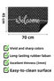 Welcome Door Mat Decorative Outdoor/Home/Bathroom/Kitchen/Bedroom/Entryway Door Mat - 4