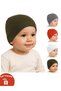Set of 4 Baby & Kids Cotton Beanie Soft and Cotton