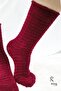 5 Pairs Women's Long Reverse Terry Thermal Winter Thick Soft Socks - 7