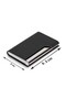 Faux Leather Wallet Combining Elegance and Durability, Metal Card Holder and Business Card Holder - 4