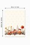 Watercolor Autumn Pumpkin Themed Laser Cut Oven Cover 43X55Cm - 2