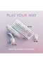 G Aurora G713 Wired Tactile English Q Gaming Keyboard - White - 7