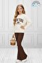 Two Pieces Children's Spanish Pants and Printed Sweat - 3