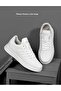 Daily Men's White Sneakers Lace-Up Comfortable Orthopedic Sneakers