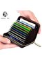 Venezia Genuine Leather Men's Wallet Made in Italy - Men's Card Holder - 3