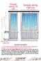 Black Tree Patterned Drapery Curtain, Blackout Curtain (Single Panel Pricing) - 4