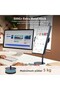 Metal, Height and Angle Adjustable Desktop Phone and Tablet Holder Portable Tablet, Phone Stand - 6