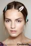 Non-Marking 2-Piece Hair Makeup Skin Care Clip Hairpin Set White - Women's Hairdressing Hairpin - 2