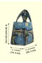 Women's Vegan Multicolor Medium Tote Bag - Sea Sparkles Design - 7