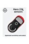 G Pro X Superlight Hero خفيف للغاية 25.600 نقطة لكل بوصة 400 IPS Lightspeed ماوس ألعاب لاسلكي - أحمر - 4