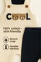 Baby Boys 2-Piece Romper Set - Topwear and Bear Embroidered Salopet - 3
