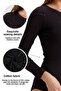 Economic Pack of 2 Black-white 1028 Long Sleeve Basic Cotton T-shirt / Athlete Set - 5