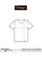 Özkan 0115 6-Pack Men's 100% Cotton Rib Fabric Stretchy Comfortable Wide Collar Short Sleeve Undershirt Undershirt - 5