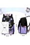 Original Kuromi Schoolbag Korean Style Large Capacity Kuromili School Backpack - 6