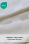 Calmia Series Single Striped Satin Fitted Sheet Set - Soft, Shiny, Non-Slip Premium Fabric - 5