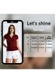 Women's Polo Neck Knitted T-Shirt - 2