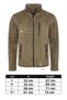 Unisex Green Bato Collar Full Zip 3 Pocket Outdoor Fleece Jacket - 2