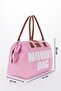 Mother Baby Care Backpack with Strap Attachment and Mommy Bag Shoulder Bag Set of 2 with Keychain Gift - 5