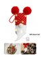Gnome Christmas Ornament Christmas Figure Lucky Dwarf New Year Santa Claus Long Hat Gnome with 2 Tails - 2