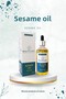 Cold Pressed Sesame Oil Without Additives 100ml |   Additive-Free and Pure - 2