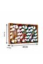 Hangable Christmas New Year Tree Ornament Candy Cane 14cm Christmas New Year Candy Stick or - 6