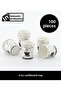 6 oz Paper Cups - 100 Pieces