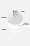 10 Pcs Adhesive Cabinet Drawer Lid Holding Handle Multi-Purpose Hanger Handle - 4