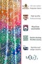 Bathroom Curtain, Mandala Patterned Shower Curtain, Bathtub Curtain, with Ring Gift 175X200Cm Bp-27 - 2