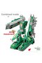 Magnetic Transforming Robot Block Set - 25 Pieces Educational Military Vehicles Toy with Storage Box - 2