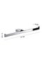 Lanzarote Toilet Paper Holder, Double Open - Chrome - 2