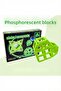 Glow-In-The-Dark Phosphorescent Magnetic Building Blocks - 30 Pieces Magnetic Educational Brain Teaser Set