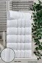 Pure White 100% Cotton 6-Piece White Hotel Towel Hand & Face Bath Towel Set 50X90 cm - 2