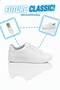 ®   I Comfort White Unisex Sneaker Casual Sports Shoes - 8