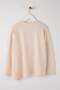 Taş Triko Detaylı Bisiklet Yaka Relaxed Örme Sweatshirt TWOAW26SW00076 - 6