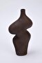 Amorphous Shaped Brown Vase 16Cmx31 cm Tphaw26Srk00005 - 3