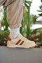 Women's White Orthopedic Sole Daily Sneakers 056 - 4
