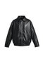 Shirt Collar, Oversized , Starboy Culture, Snap Fasteners & Zipper, Faux Leather Jacket 640 - 2