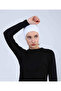 Viskose Non-Slip Bandana - Silicone Bandana - White - (St276) , (Id 3427602) - 4