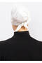 Lycra Comfortable Practical Anti-Sweat Seamless Hijab Bonnet Ready-To-Wear Bonnet - Cream - 3